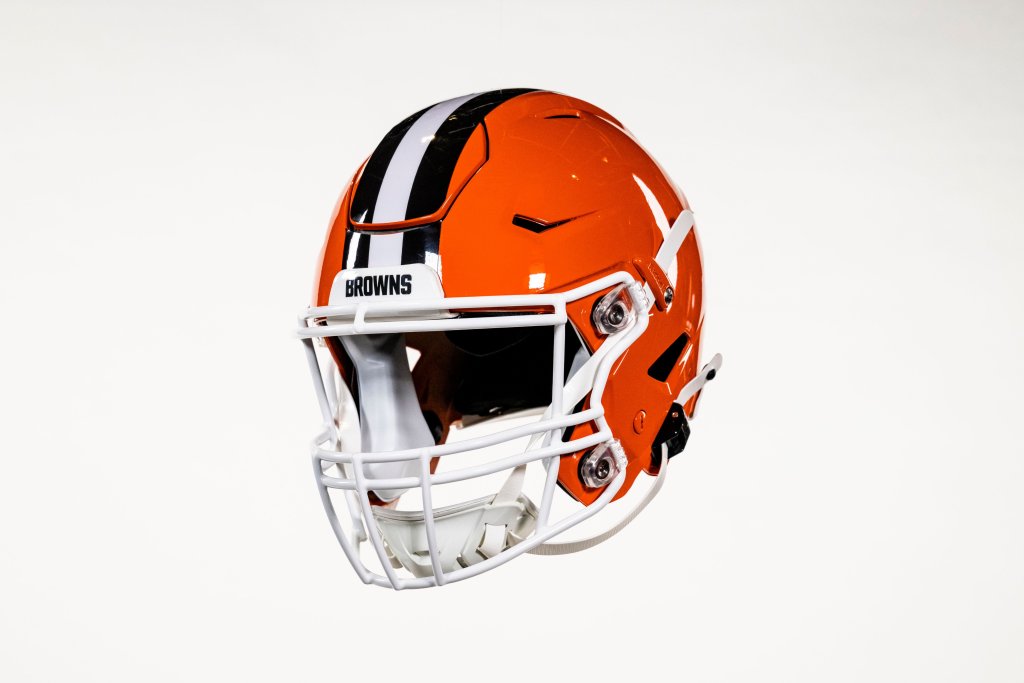 El nuevo casco de los Browns