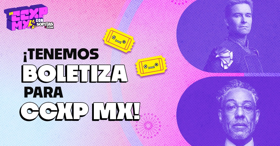 ¡Llévate boletos para la CCXP México 2024 en Sopitas.com!