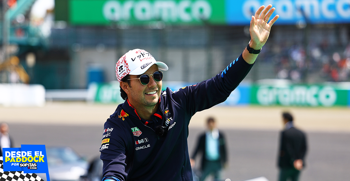 ¡Otro podio para México! Checo Pérez se queda con el 2º lugar del Gran Premio de Japón
