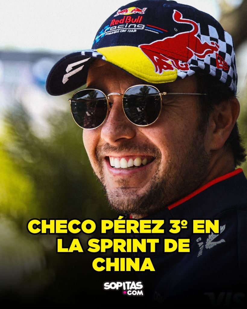 Checo Pérez y su primer podio en China 