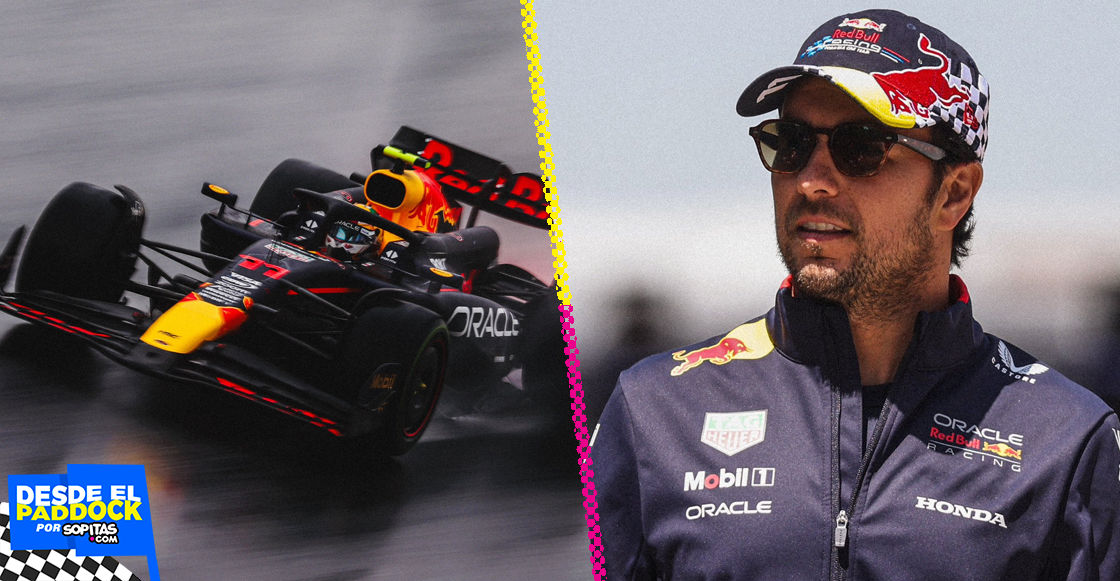 Checo Pérez en la Sprint Race de China