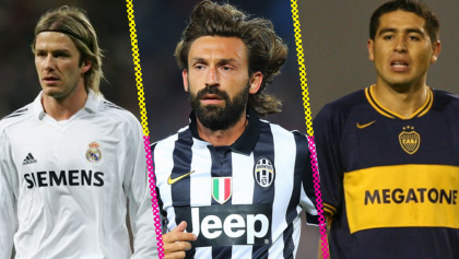 Beckham, Pirlo, Riquelme y Khan: Las figuras que se podrían reunir en el Salón de la Fama del Futbol en septiembre