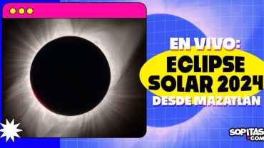 Eclipse solar en vivo en Sopitas.