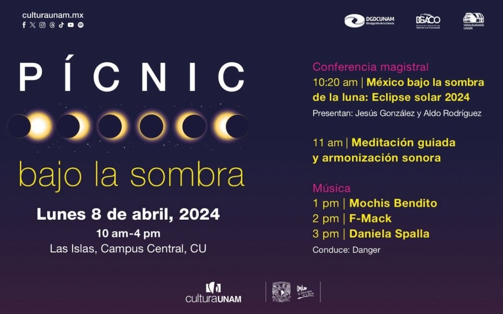 lugares chidos para ver y aprender en el eclipse solar en CDMX