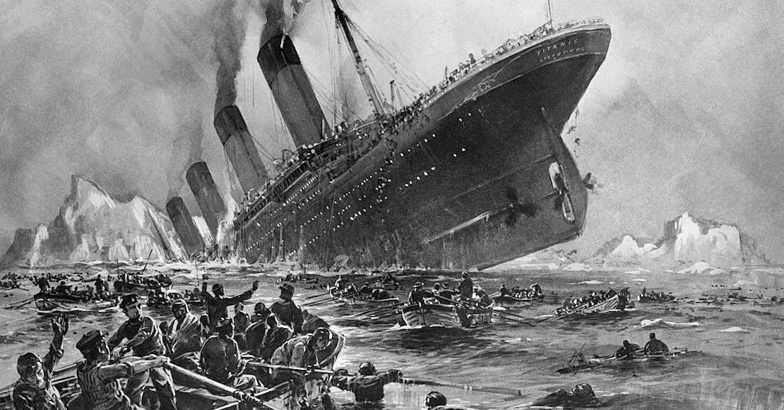 La impresionante foto del iceberg que hundió al mítico Titanic