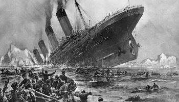 Subastan foto del iceberg que hundió al Titanic.