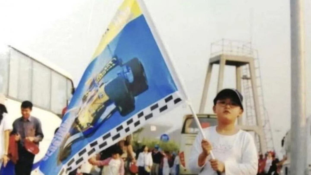 Zhou durante el primer Gran Premio de Japón 