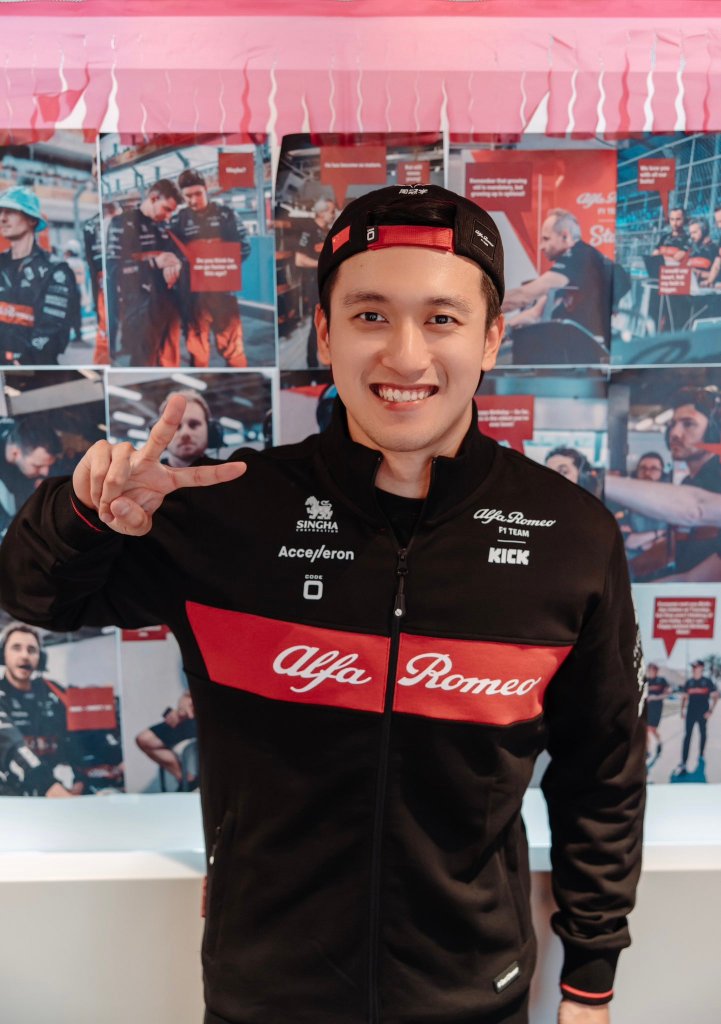 Guanyu Zhou, el primer piloto chino en correr en el Gran Premio de China