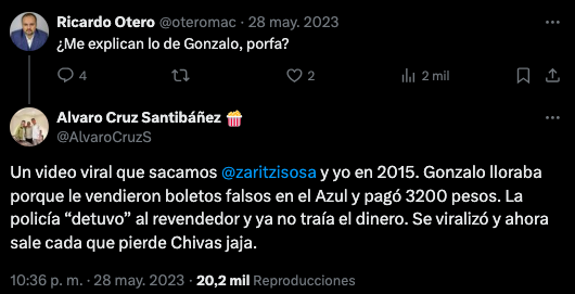 La verdadera historia detrás del meme de 'Ya Gonzalo, te están viendo tus hijos'