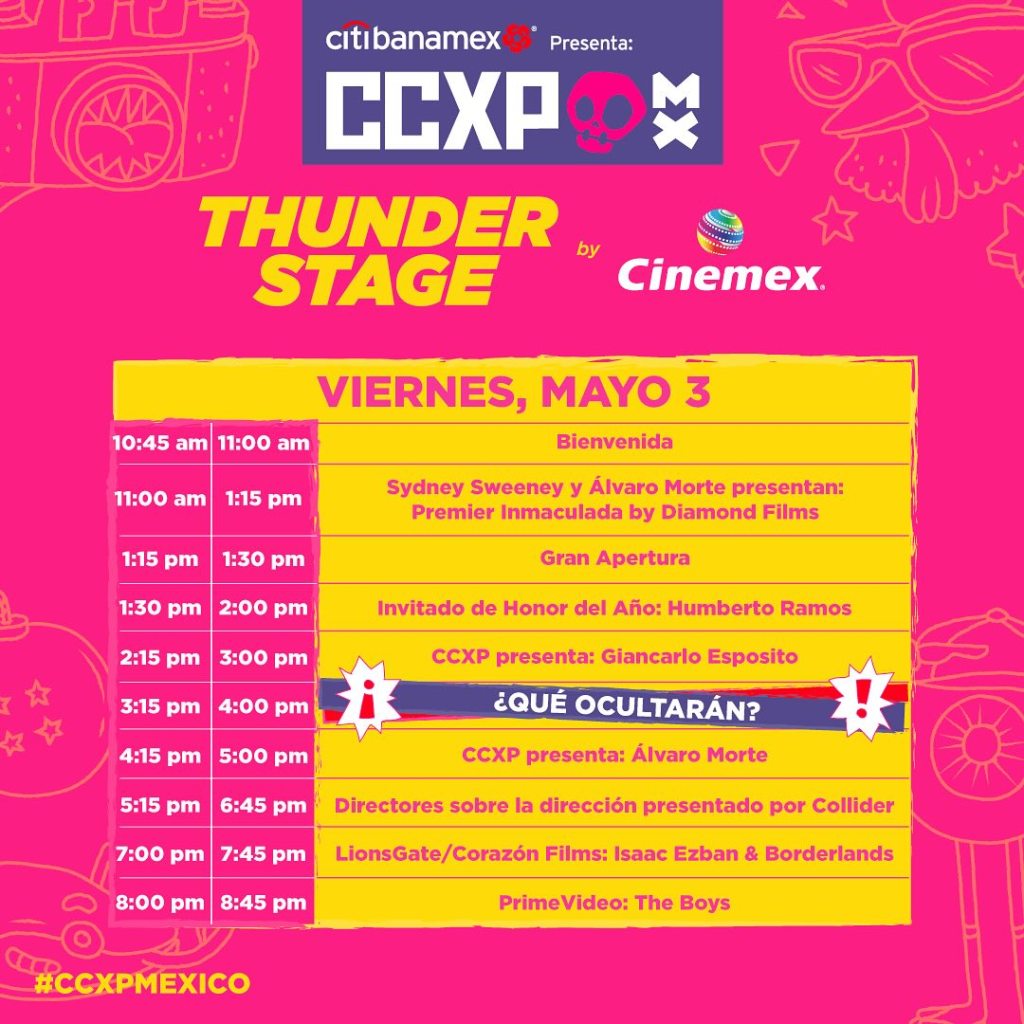 Horarios, invitados, rutas y más: Esto es todo lo que debes saber para lanzarte a la CCXP México 2024