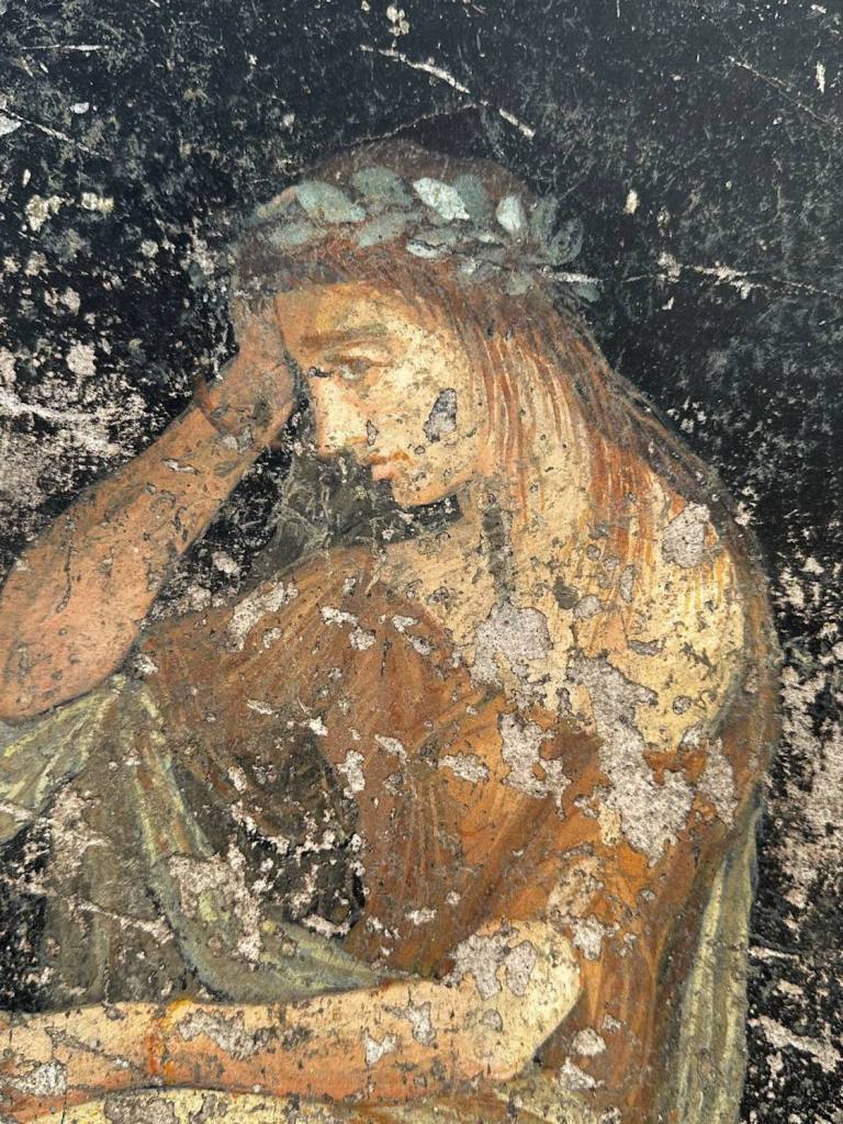 Imágenes de la Guerra de Troya y escenas mitológicas en Pompeya.