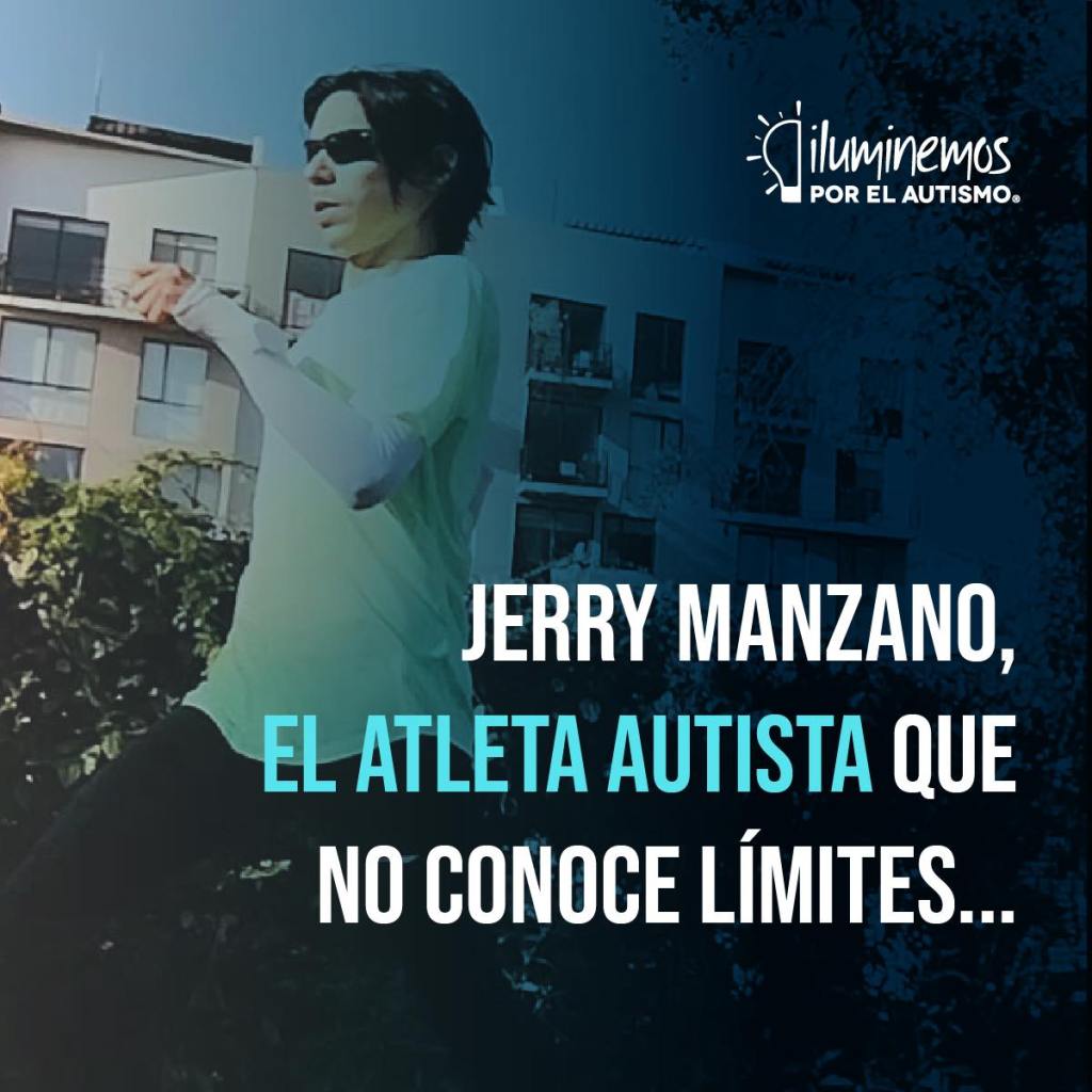 Jerry Manzano: La historia del joven autista que correrá el Maratón de Boston