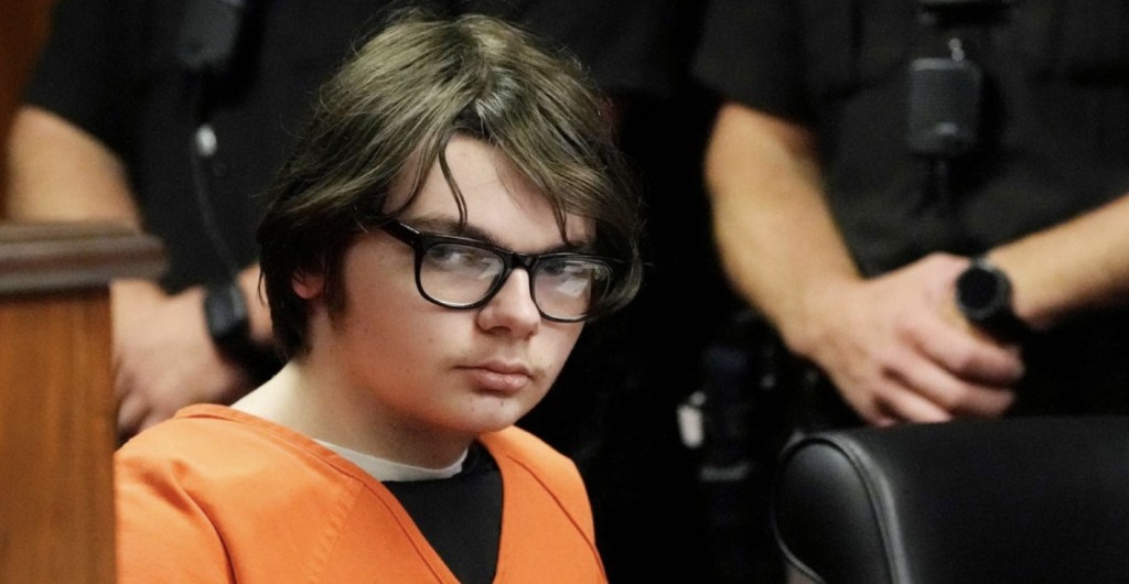 El adolescente responsable de un tiroteo escolar en Michigan.