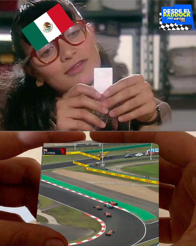 Meme Checo Pérez GP de China