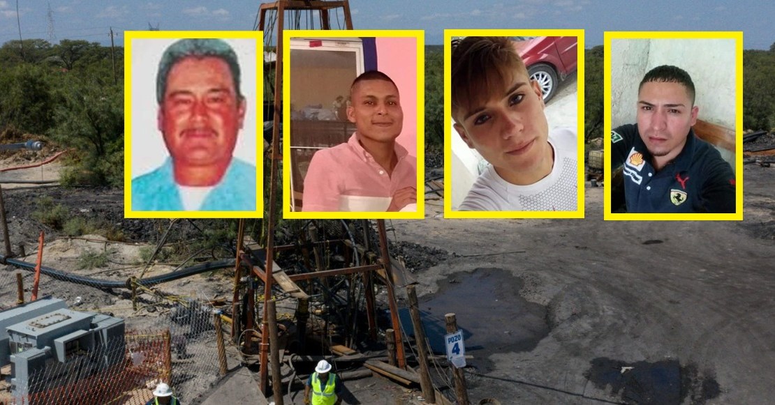 Jorge, Jaime, Hugo y José, los 4 primeros mineros rescatados del derrumbe en El Pinabete