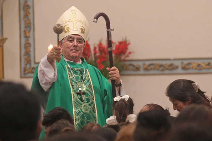 El obispo que negoció la paz en Guerrero.