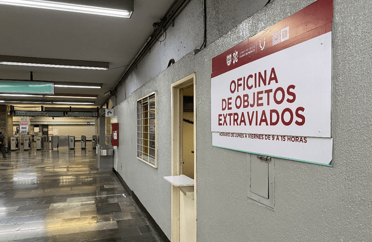 Oficina de Objetos Perdidos del Metro CDMX