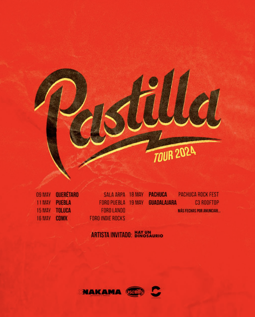 Pastilla regresará a México para presentar sus nuevas rolas