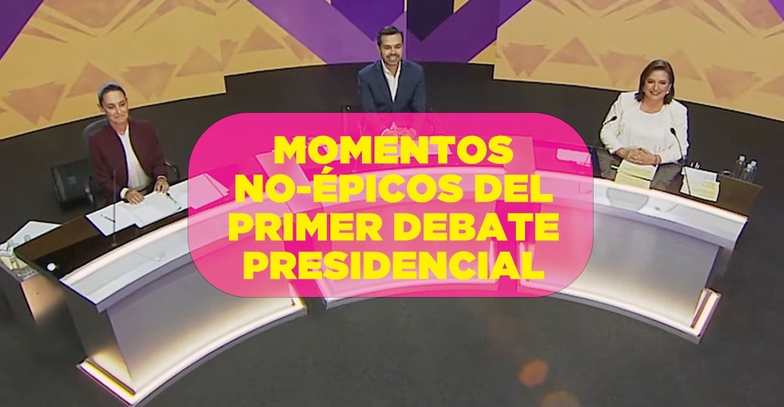 10 momentos que marcaron el Primer Debate Presidencial 2024