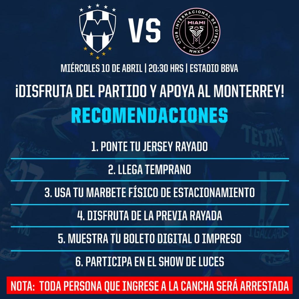 Rayados de Monterrey vs Inter Miami