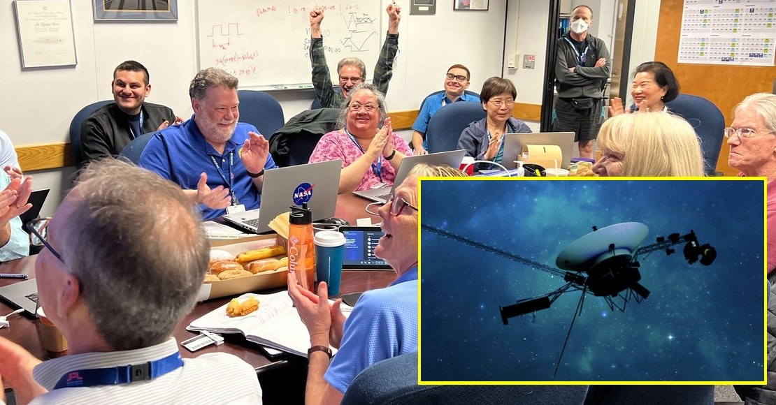 ¡Regresó! La nave Voyager 1 envía señales de vida después de 5 meses