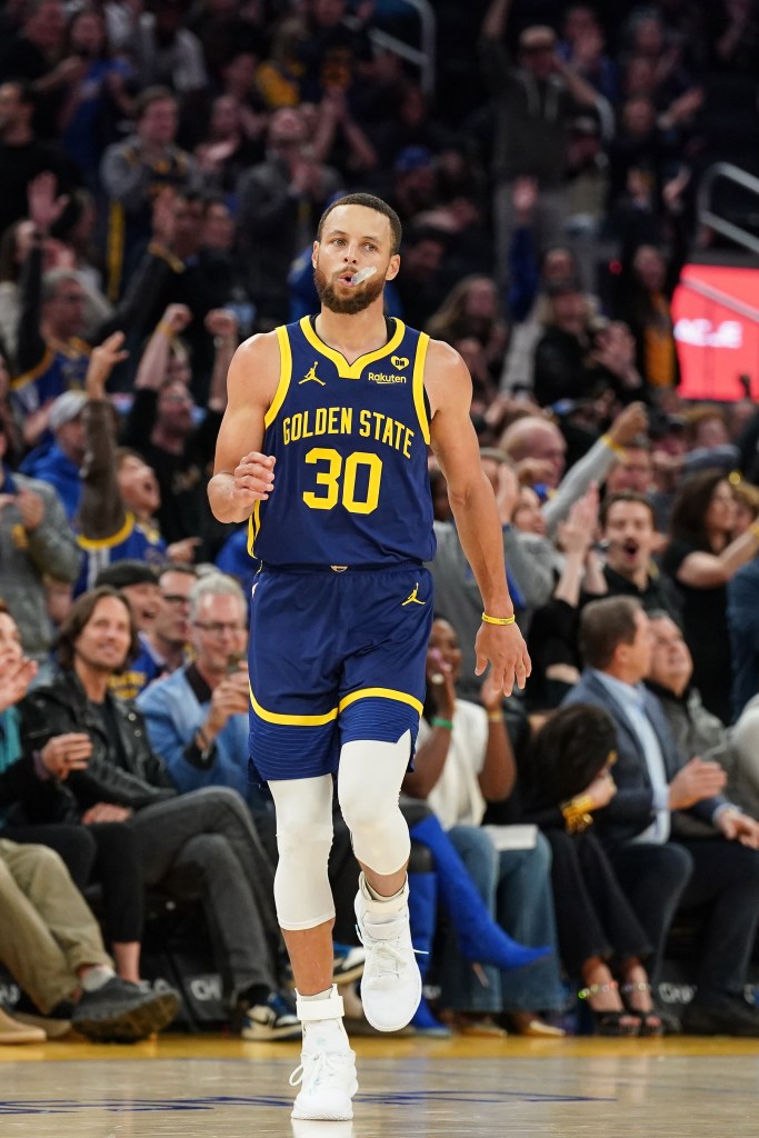 Steph Curry con los Warriors