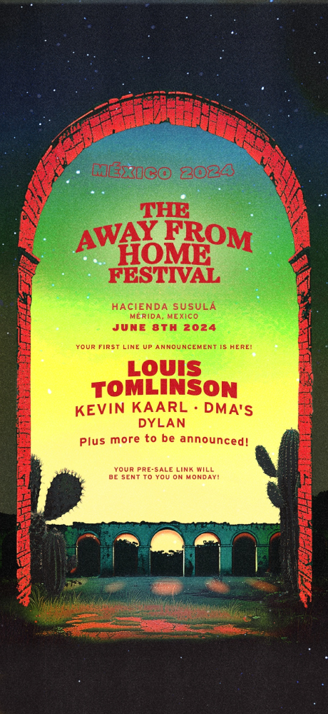 The Away From Home Festival en México: Fecha, precios, cartel (y la historia) del festival de Louis Tomlinson