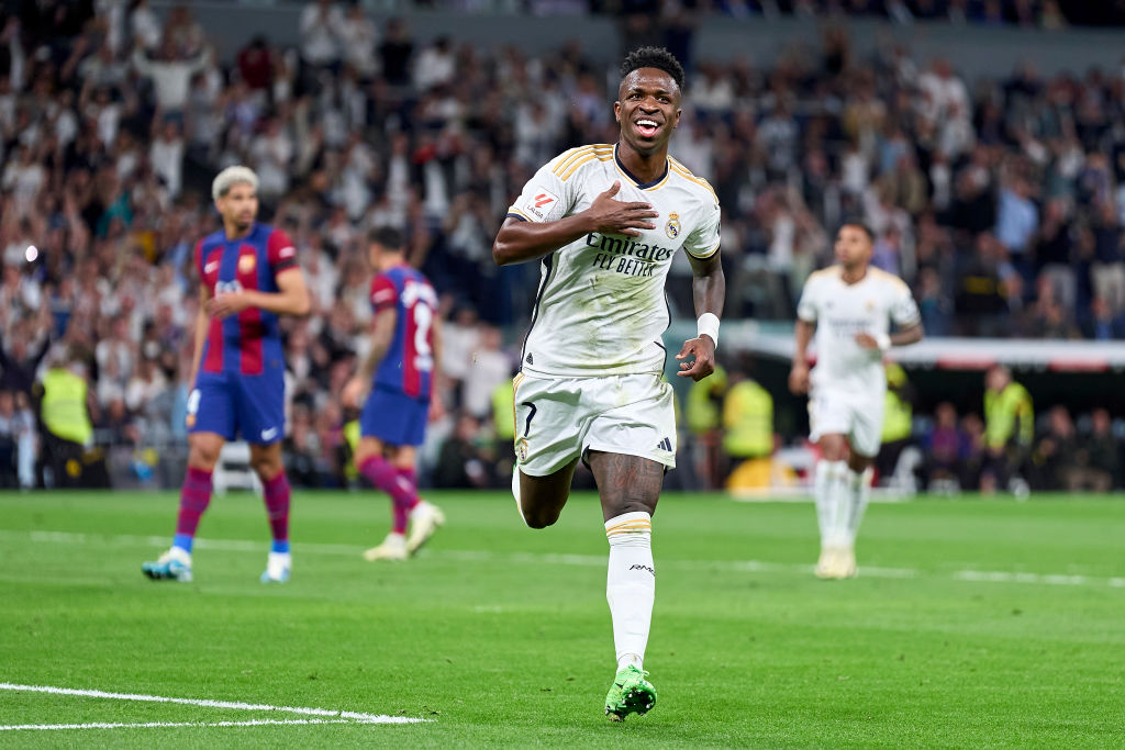 Vinicius Real Madrid vs Barcelona