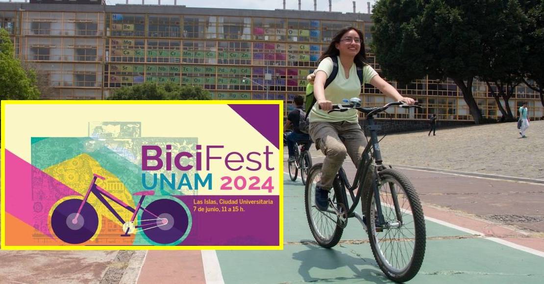 Ciclista de corazón, lánzate a rodar al BiciFest de la UNAM en CU con estas actividades