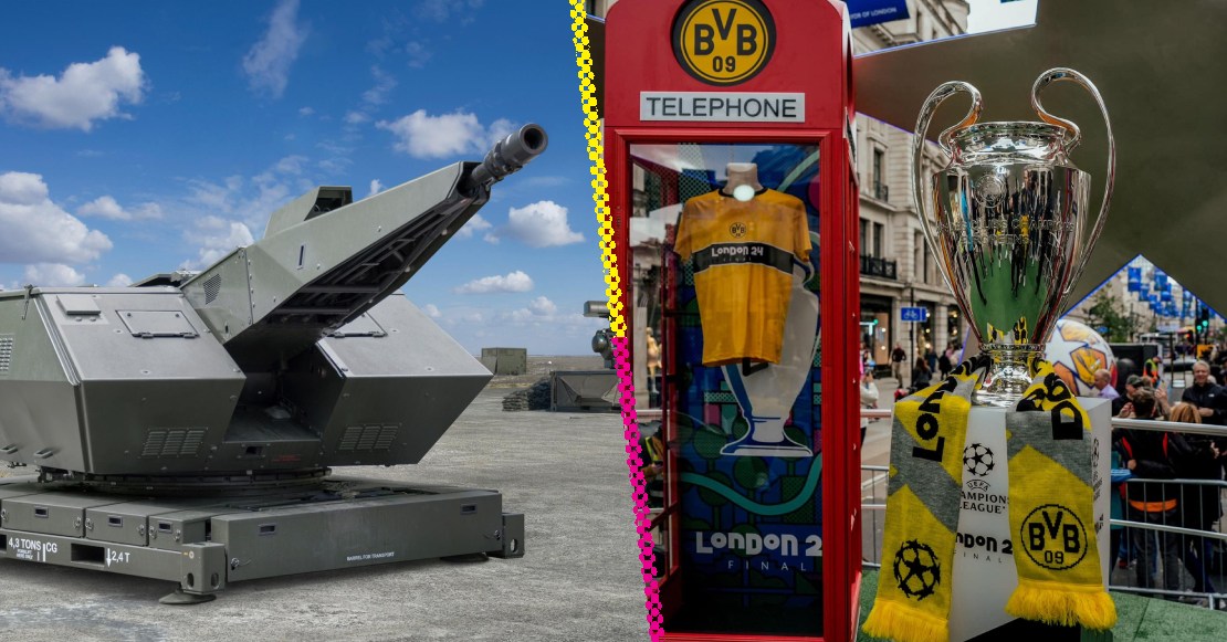 Borussia Dortmund anuncia patrocinio con empresa que fabrica armas antes de la final de la Champions