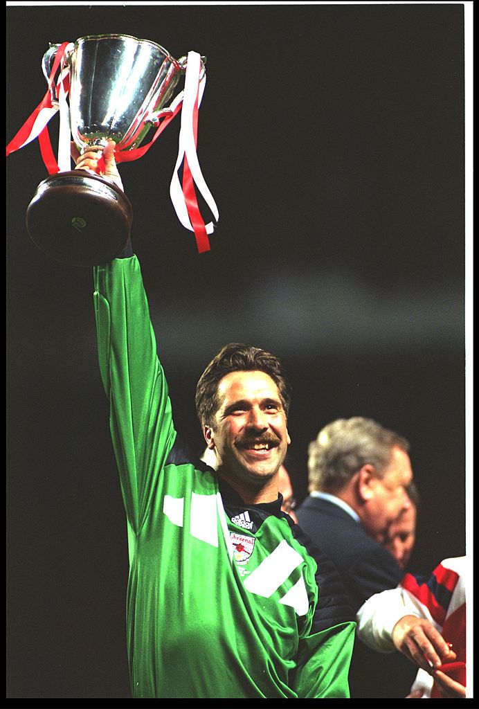 David Seaman y el único título internacional del Arsenal
