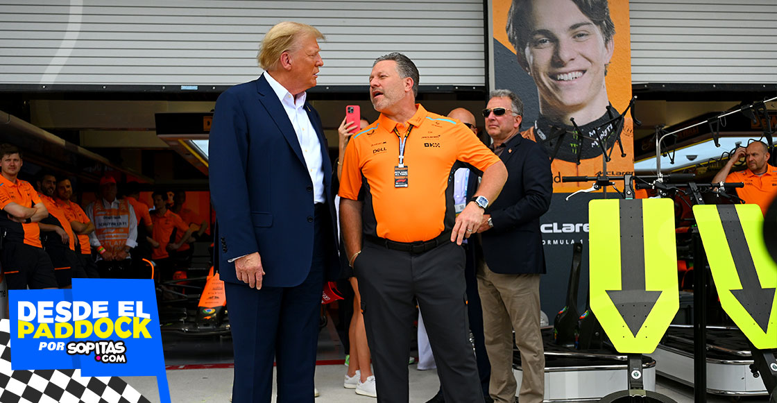 Donald Trump con McLaren