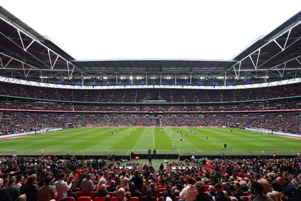 Estadio de Wembley, sede de la final de la Champions League