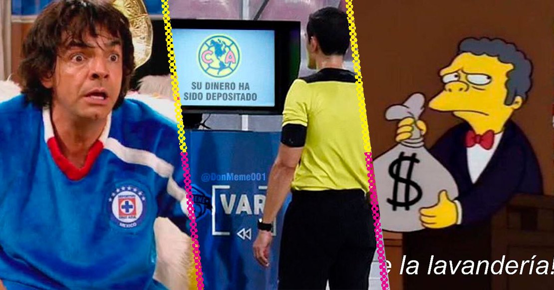 Los memes y el VAR se la vuelven a hacer al Cruz Azul en la final contra América en la Liga MX