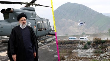 Helicóptero donde viajaba el presidente de Irán sufre accidente