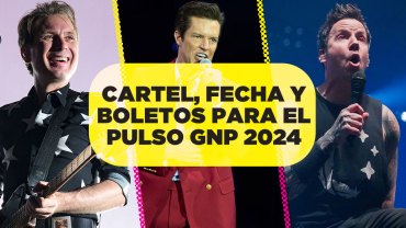 The Killers, Franz Ferdinand y Simple Plan: Cartel, fecha y boletos para el Pulso GNP 2024
