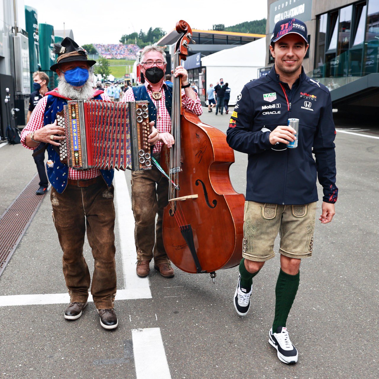 Checo en el Gran Premio de Austria