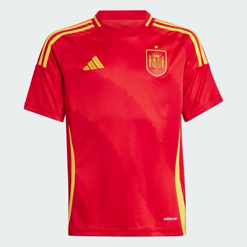 Tono muy clásico para la tres veces ganadora de la Eurocopa