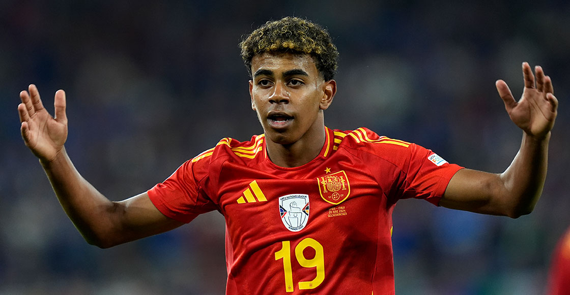 Lamine Yamal con la Selección de España