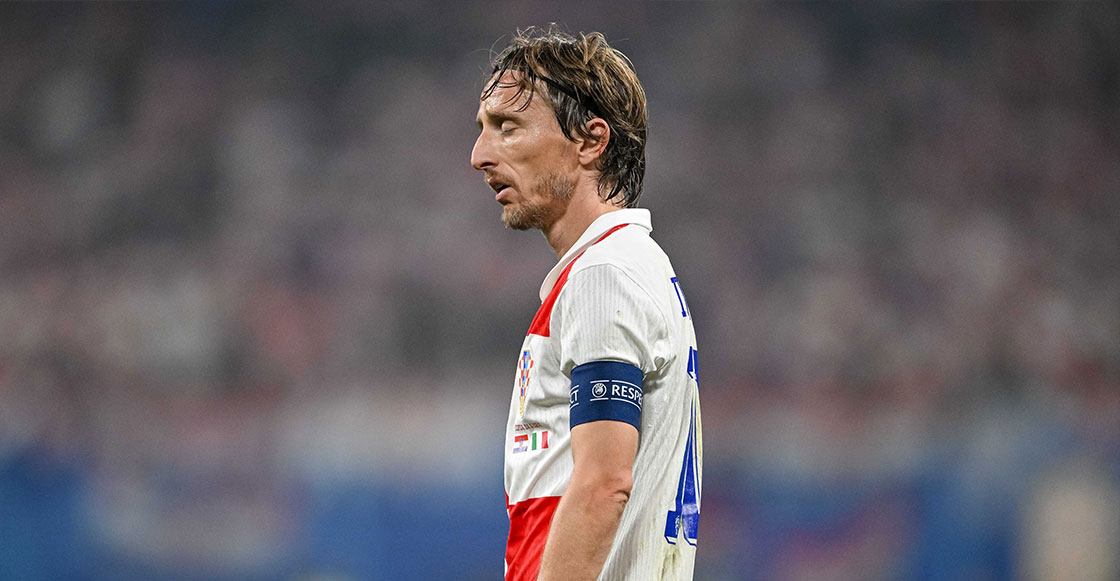 Luka Modric con Croacia