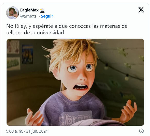 No Riley: Polémica por los memes de ansiedad en Intensamente 2