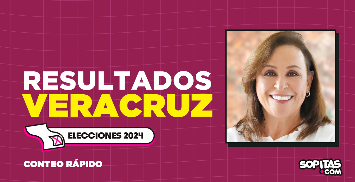 Rocío Nahle queda en primer lugar en los resultados del Conteo Rápido de Veracruz.
