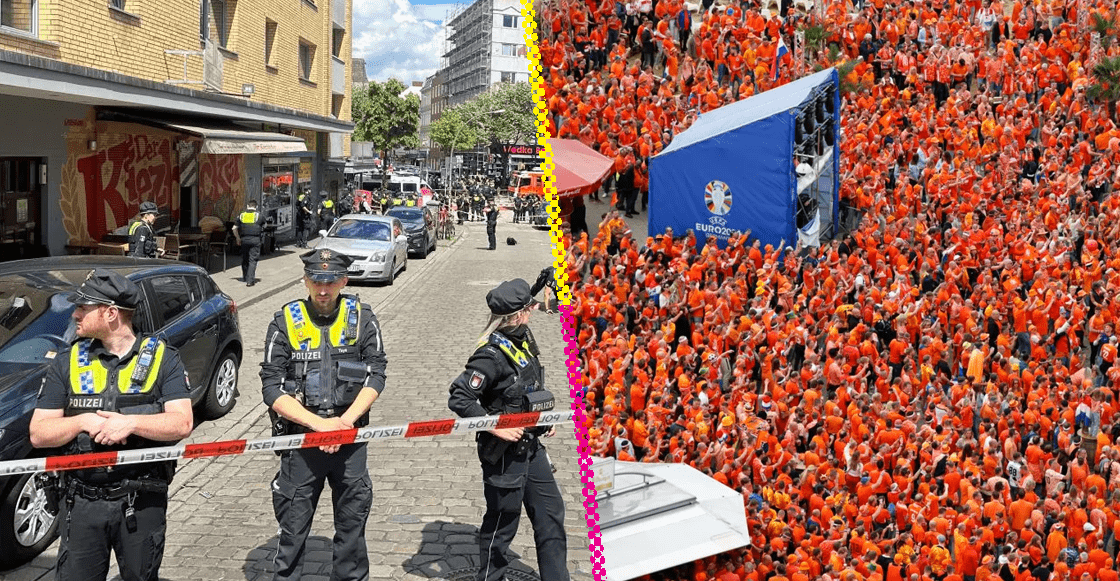 Policía detiene a un hombre con hacha y bomba casera previó al juego de Países Bajos y Polonia