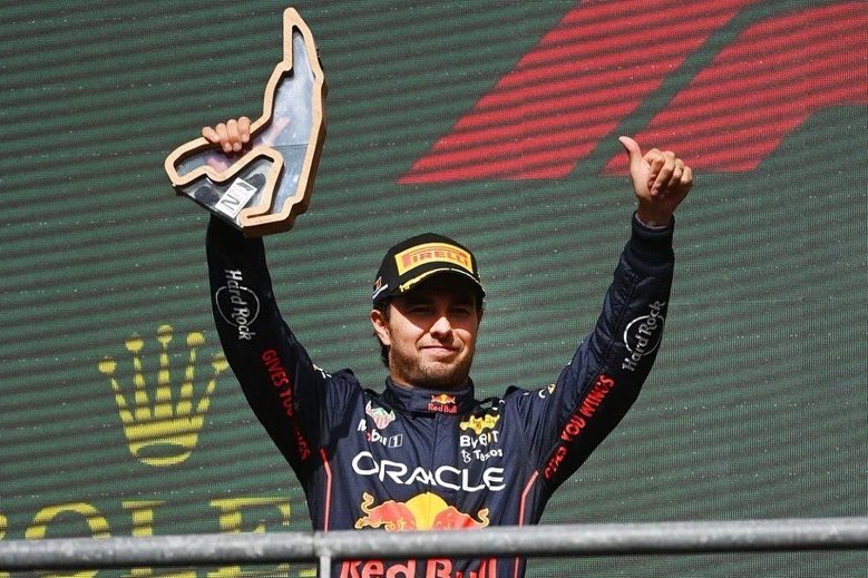 Segundo lugar de Checo Pérez en el Gran Premio de Bélgica