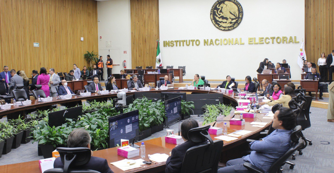 El consejo general del INE