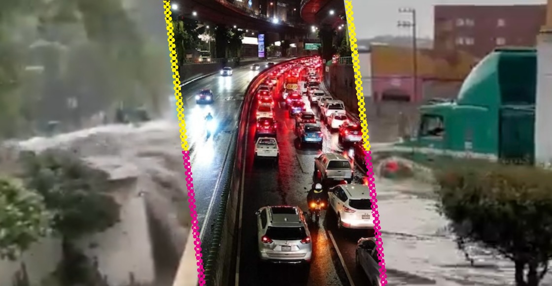 De San Ángel a Cuautitlán Izcalli: Así se pusieron las lluvias en CDMX y Edomex