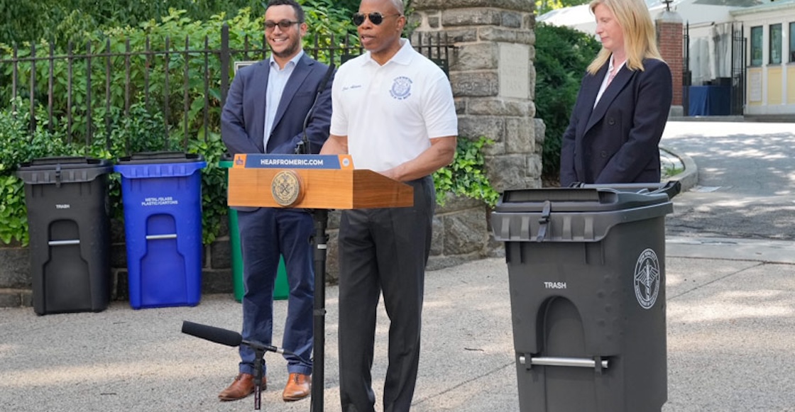 Parece chiste, pero Nueva York apenas hace obligatorios los botes de basura