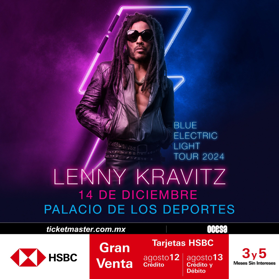 Concierto de Lenny Kravitz en México