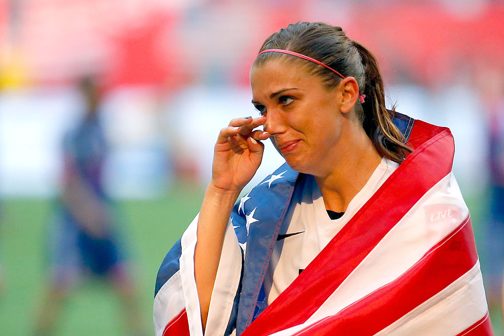 Photo Dédicacée (reprint) Alex Morgan – Taille 8x11, Joueuse De Foot Américaine #7