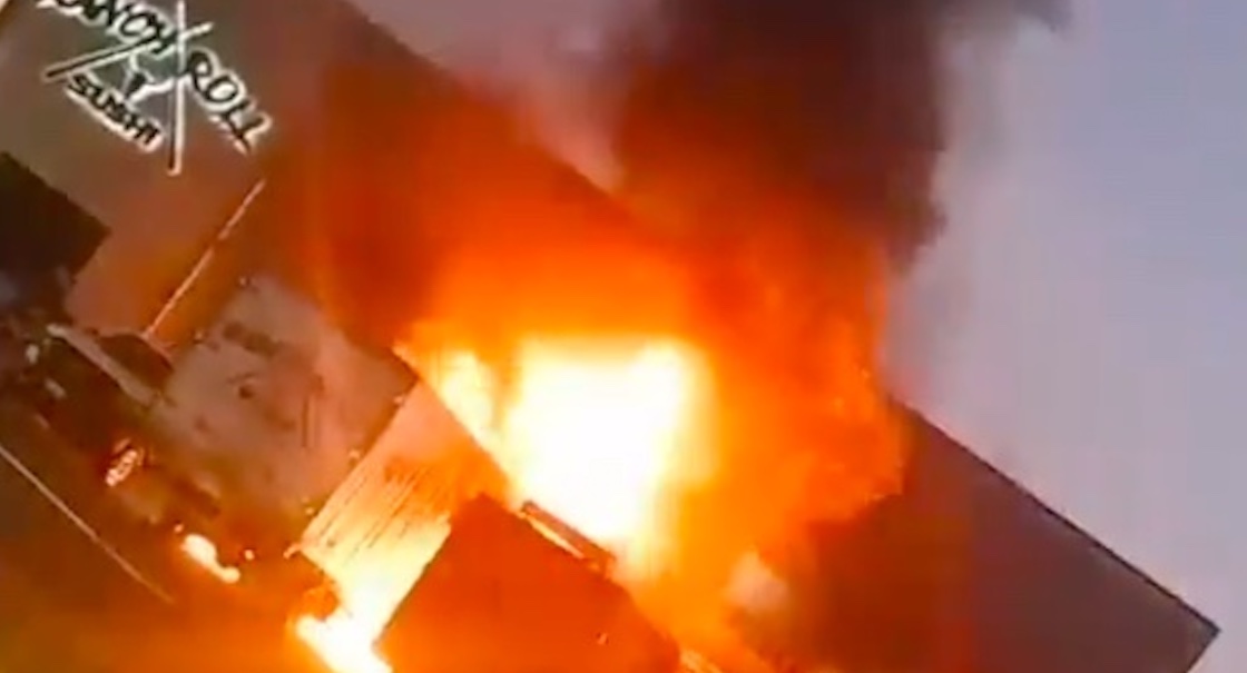 Incendio restaurante shushi Ranch Roll